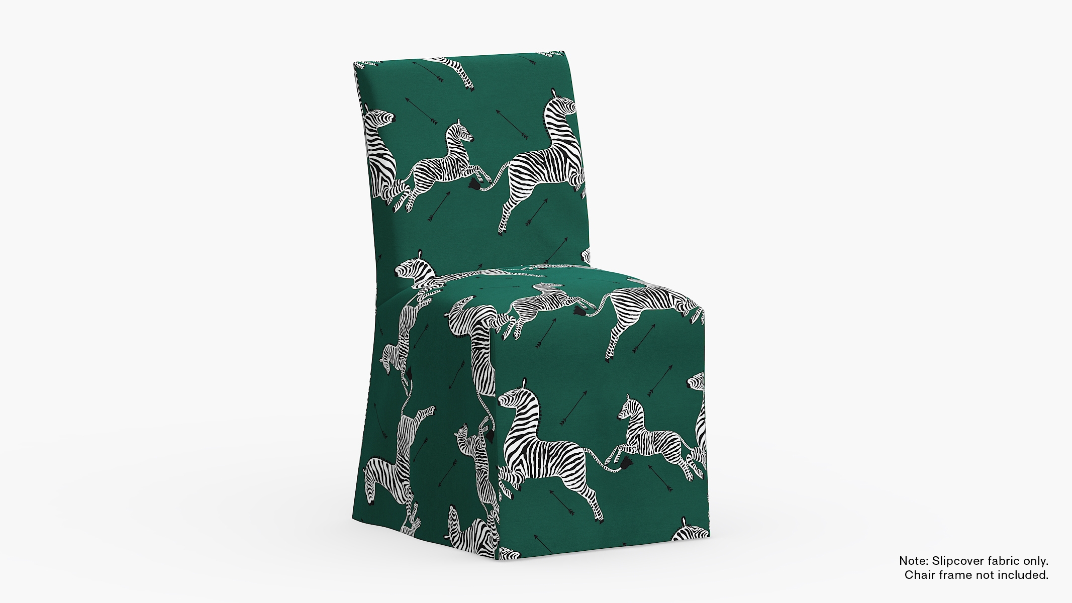 Extra Slipcover, Emerald Zebra - Image 0