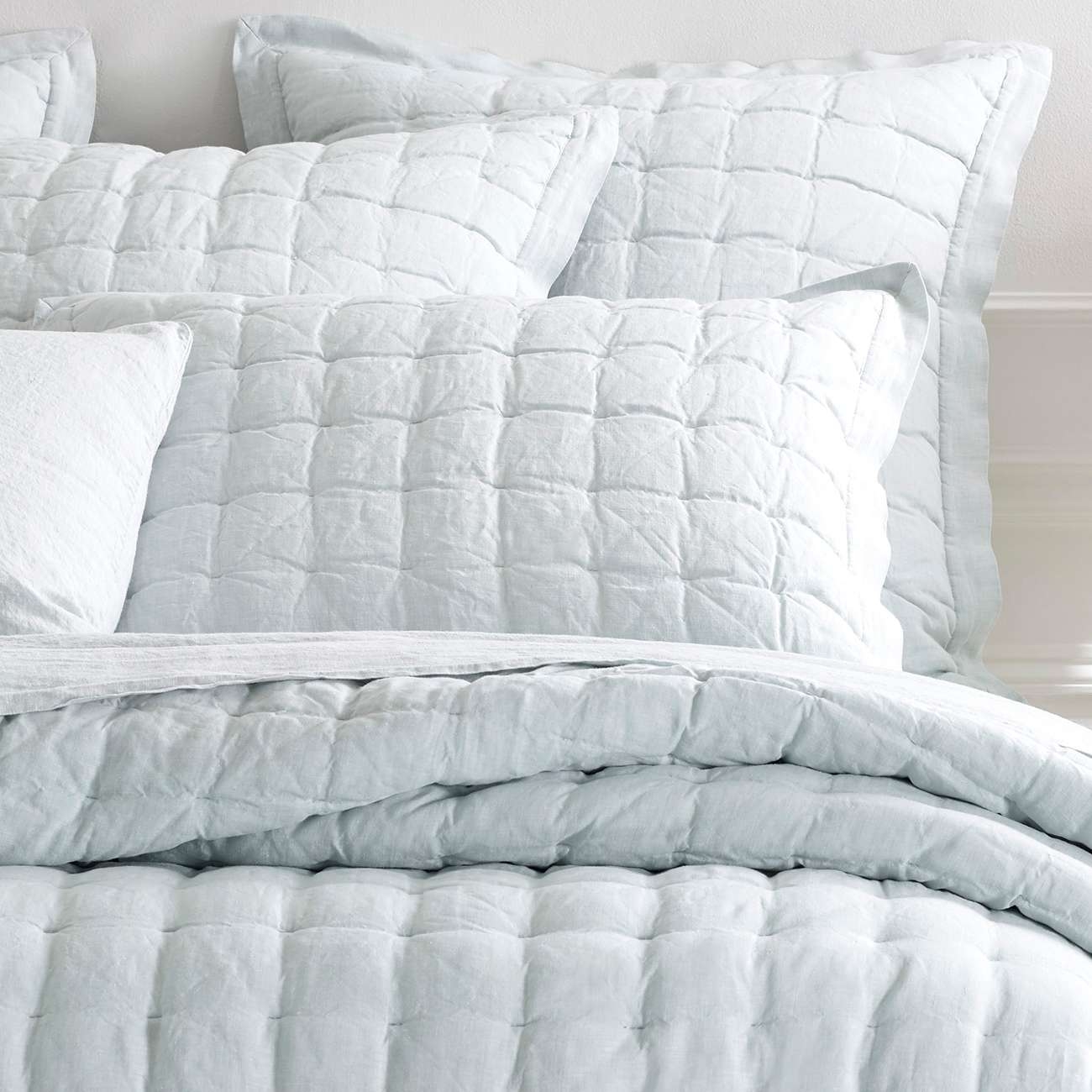 Lush Linen Sky Puff Sham - Image 0