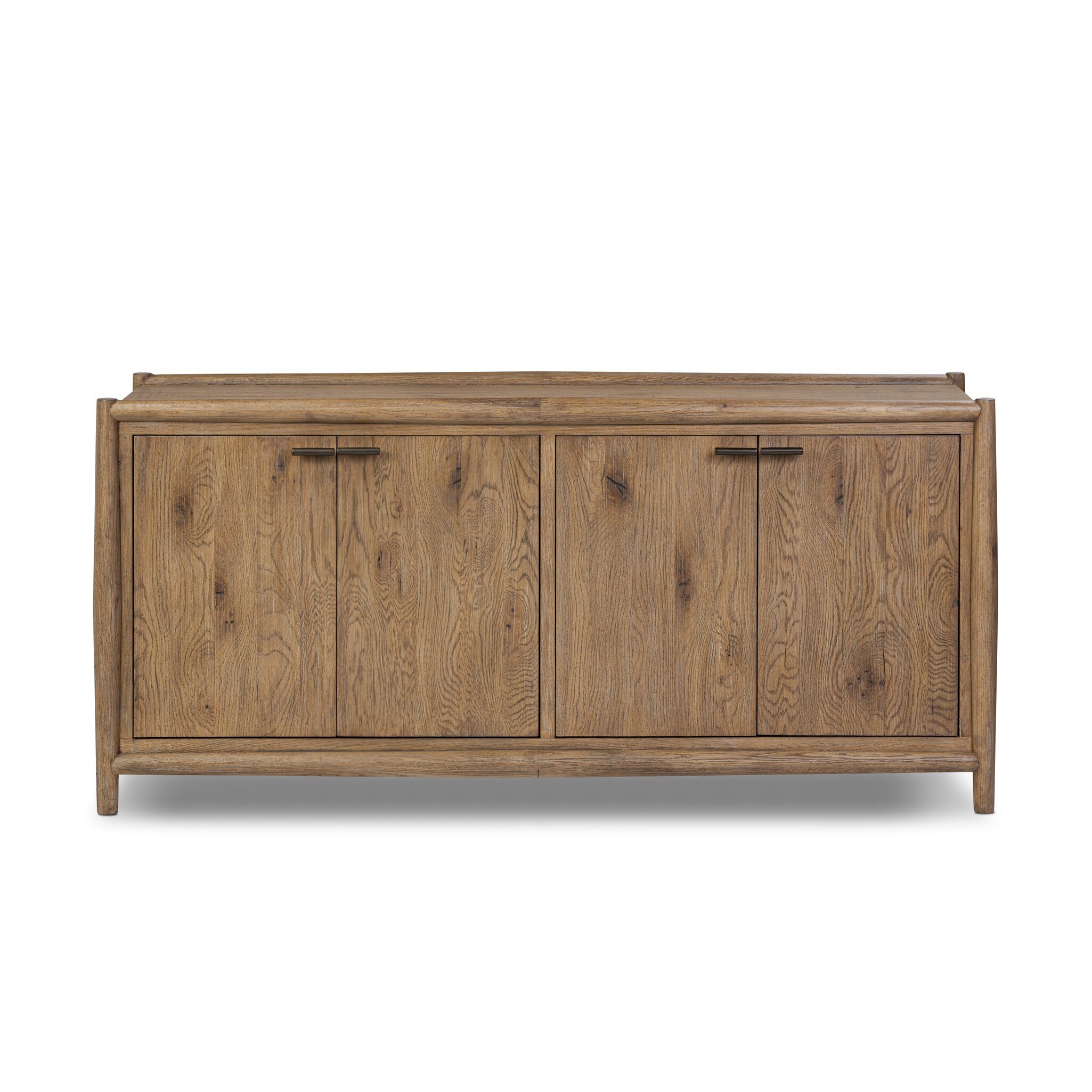 Glenview 4 Door Sideboard - Weathered Oak - Image 0