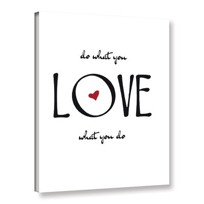 Do What You Love Gallery Wrapped Canvas - Image 0