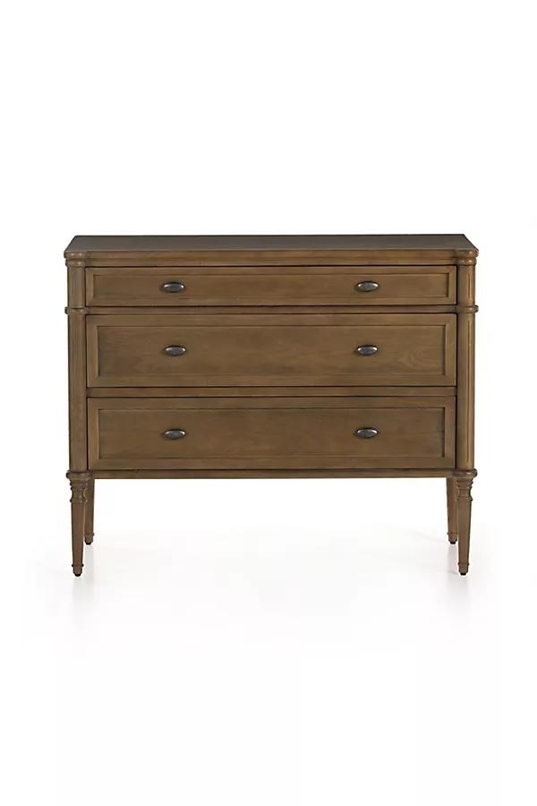 Toulouse Toasted Oak Three-Drawer Dresser - Image 0