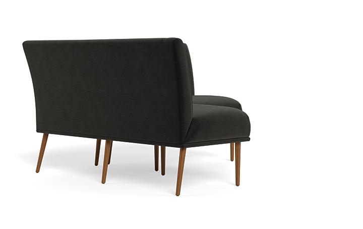 Dorian Upholstered Petite Left Banquette with Tufting Option - Image 1