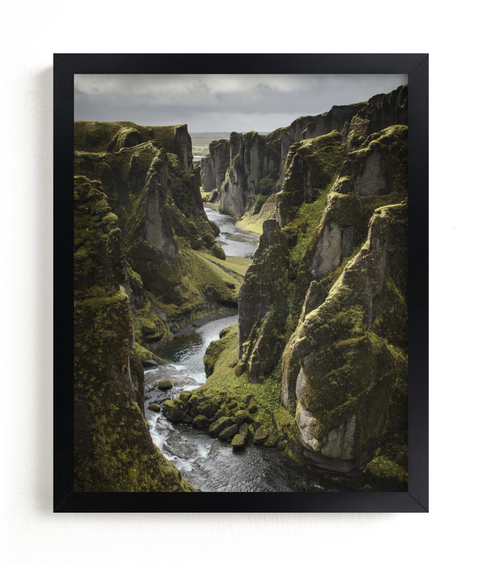 Icelandic Canyon Open Edition Fine Art Print - Image 0