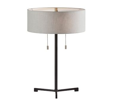 Herron Metal Table Lamp, Black - Image 2