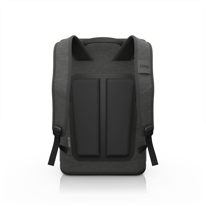 Ninja ® FrostVault™ Go 24-Can Backpack Soft Cooler with Cold Dry Zone in Charcoal Grey - Image 2