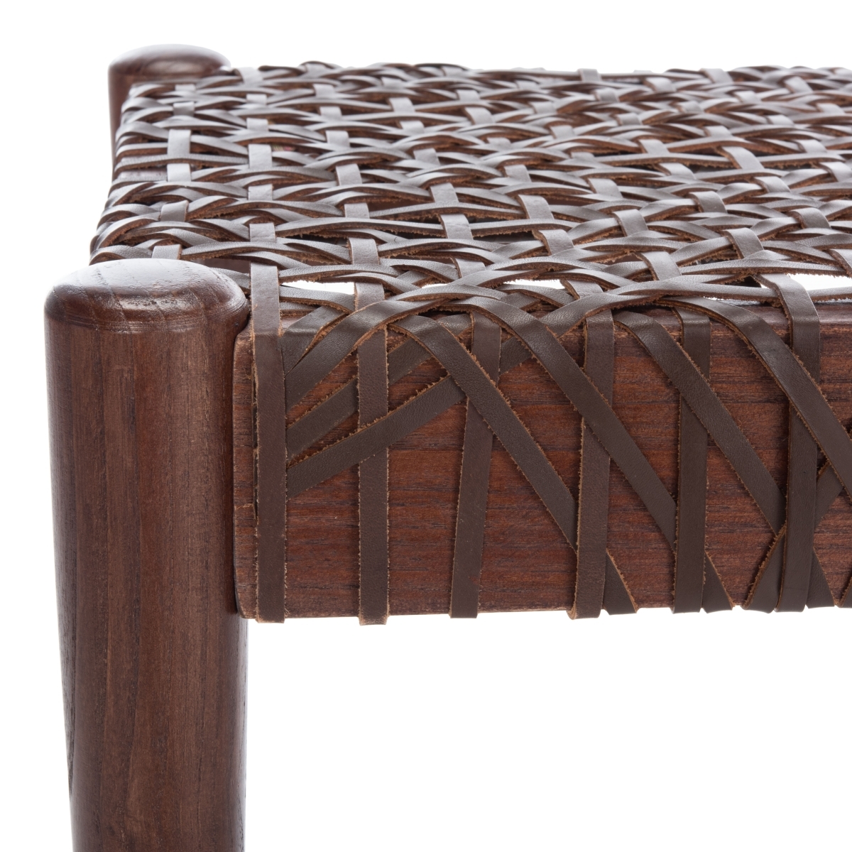 Bandelier Bench - Brown - Safavieh - Image 2