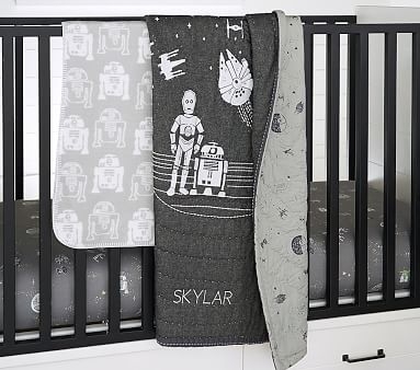 Conventional Changing Pad Insert &amp; Muslin Star Wars Cover - Image 4