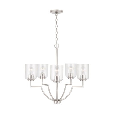 Tennison 5 - Light Shaded Classic Chandelier - Image 0