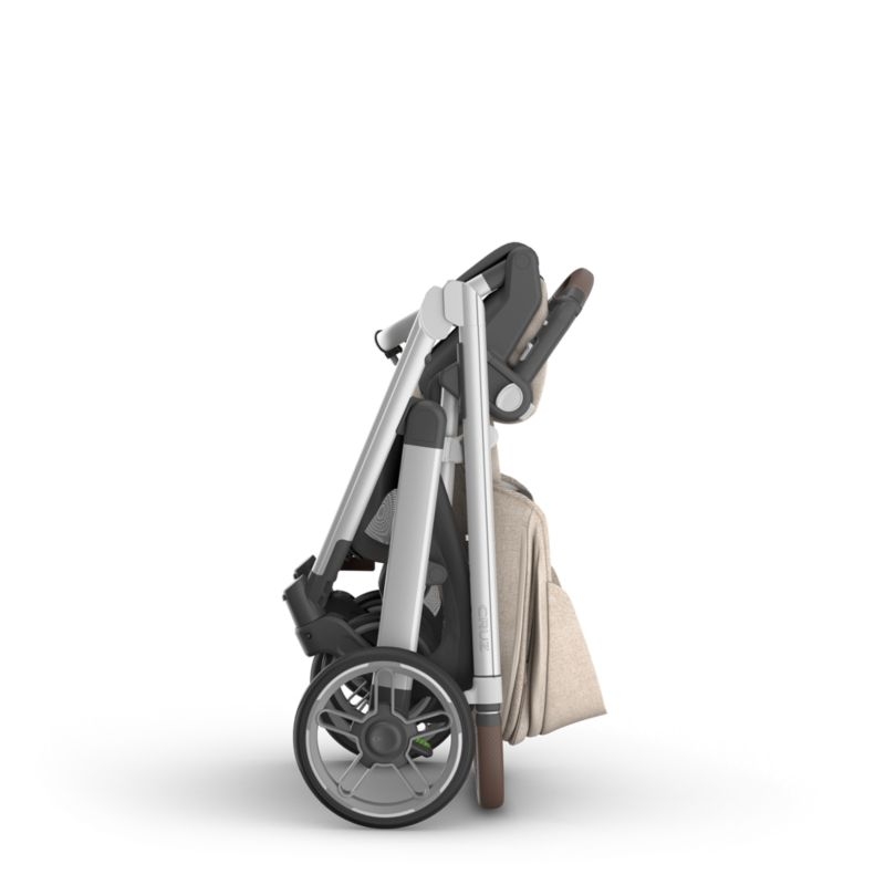 UPPAbaby ® Cruz V3 Declan Oat Melange Reclining Baby Stroller - Image 3