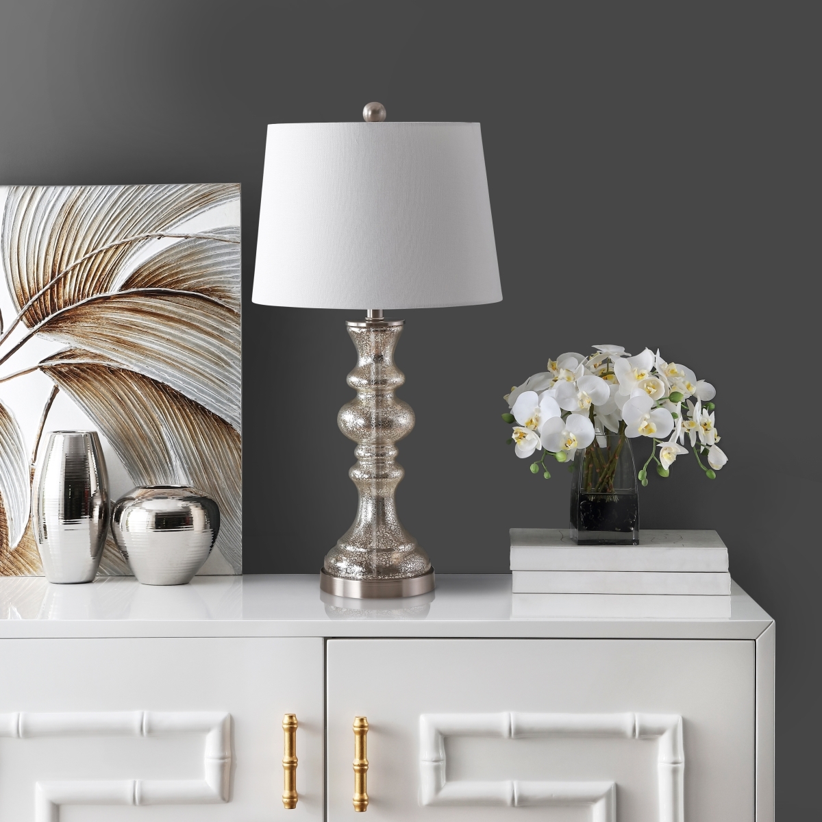 Jaiden Table Lamp - Mercury - Safavieh - Image 2
