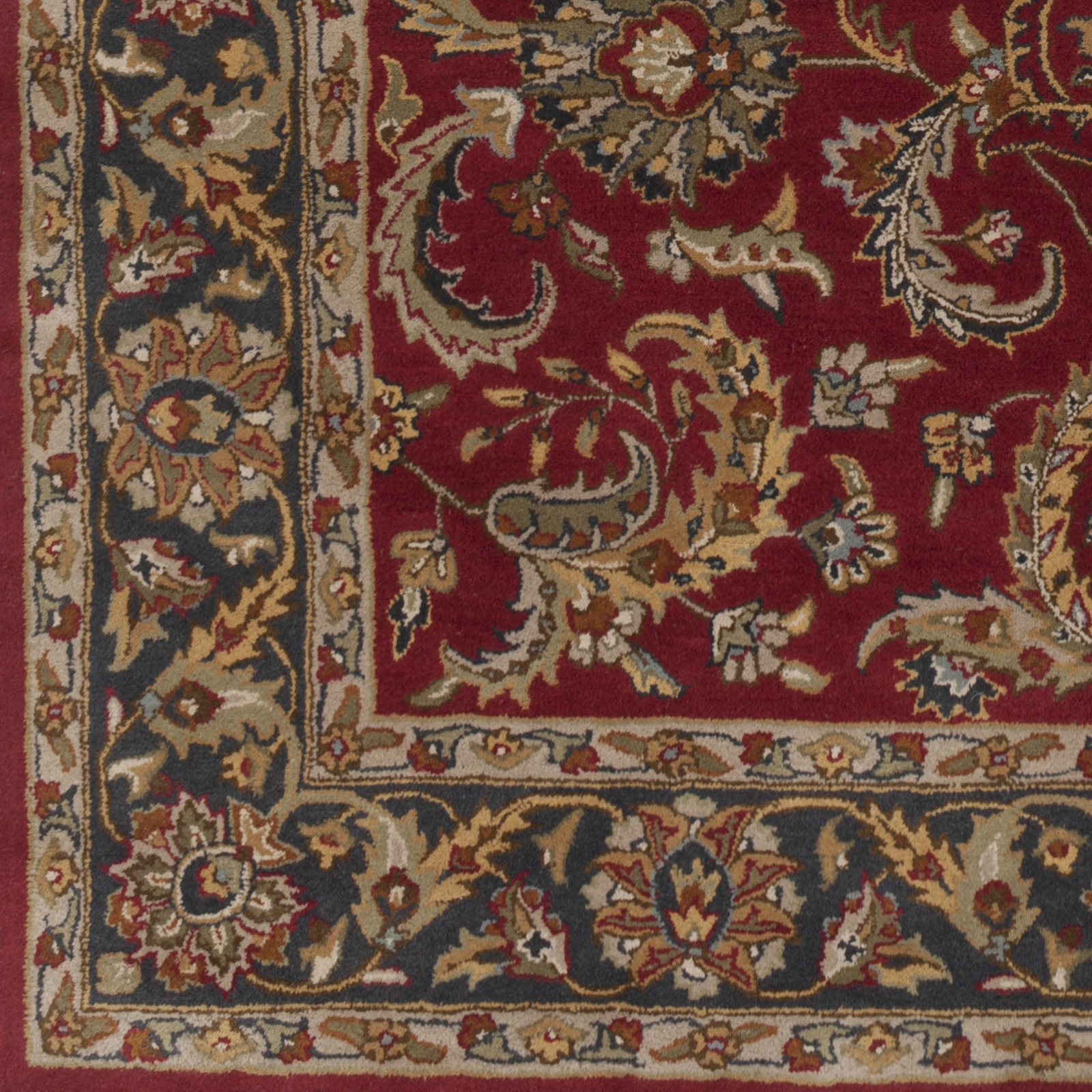 Middleton Brown Indoor 3'6" x 3'6" Handmade Rug - Image 5
