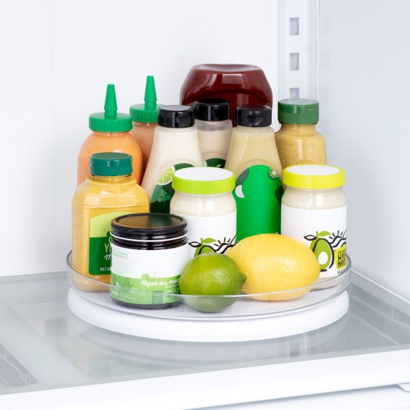 YouCopia FridgeView Fridge Organization Turntable with Mat - Image 1