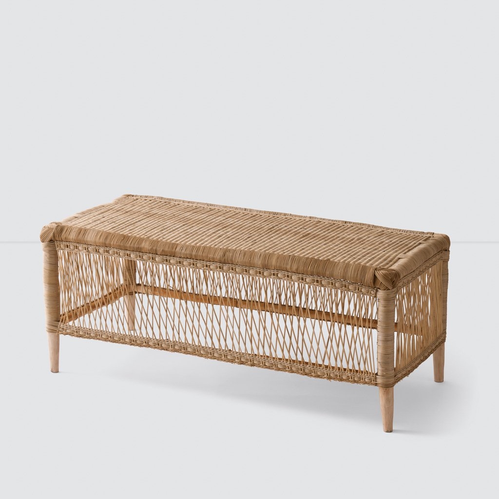 Azibo Woven Bench By The Citizenry - Image 0