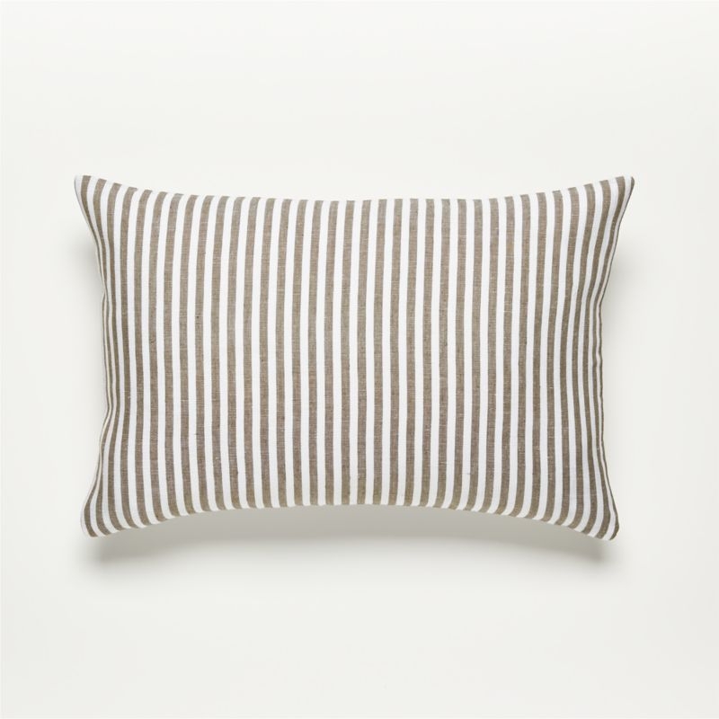 18''x12" Crossing Pillow with Feather-Down Insert - Image 1