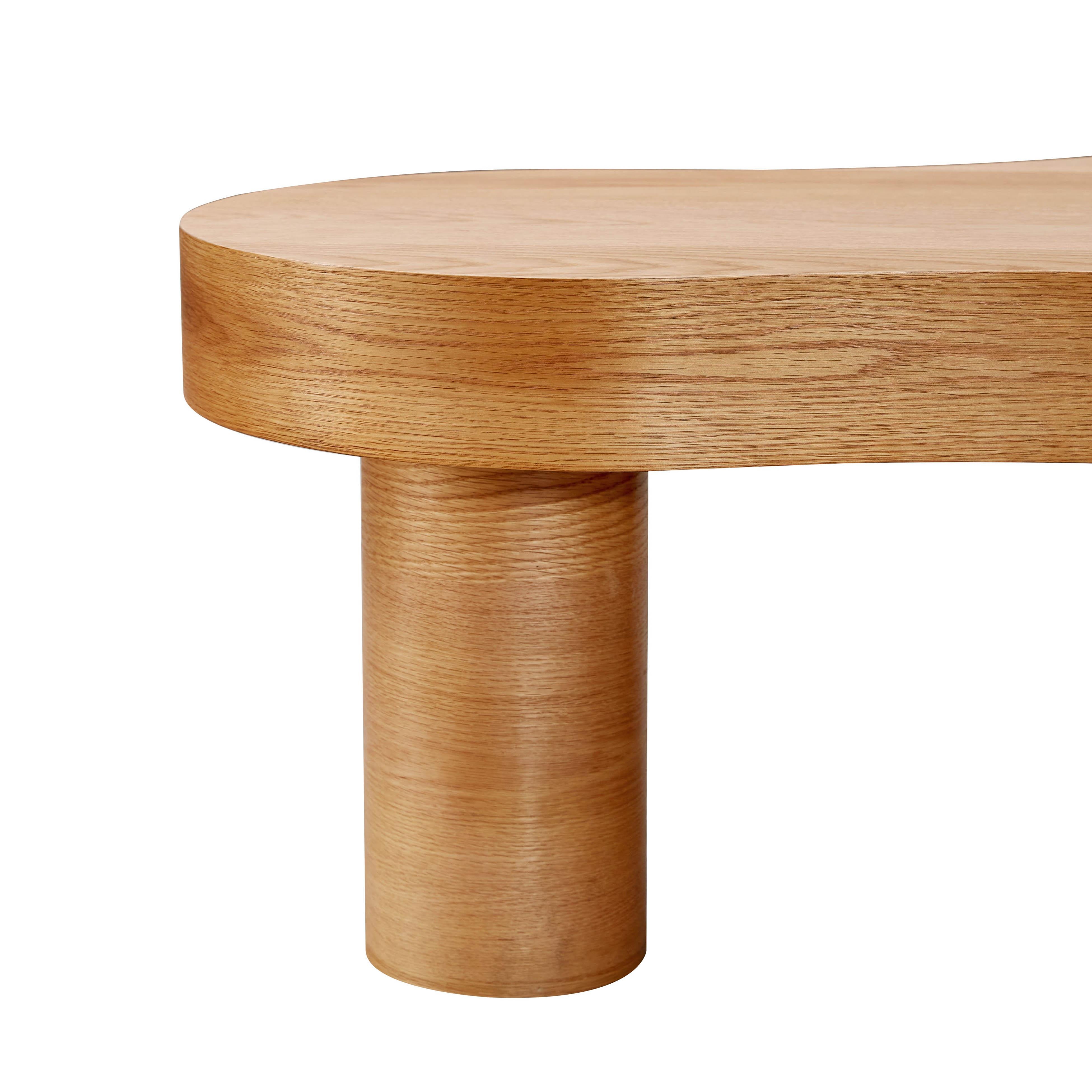 Dora Natural Oak Coffee Table - Image 3
