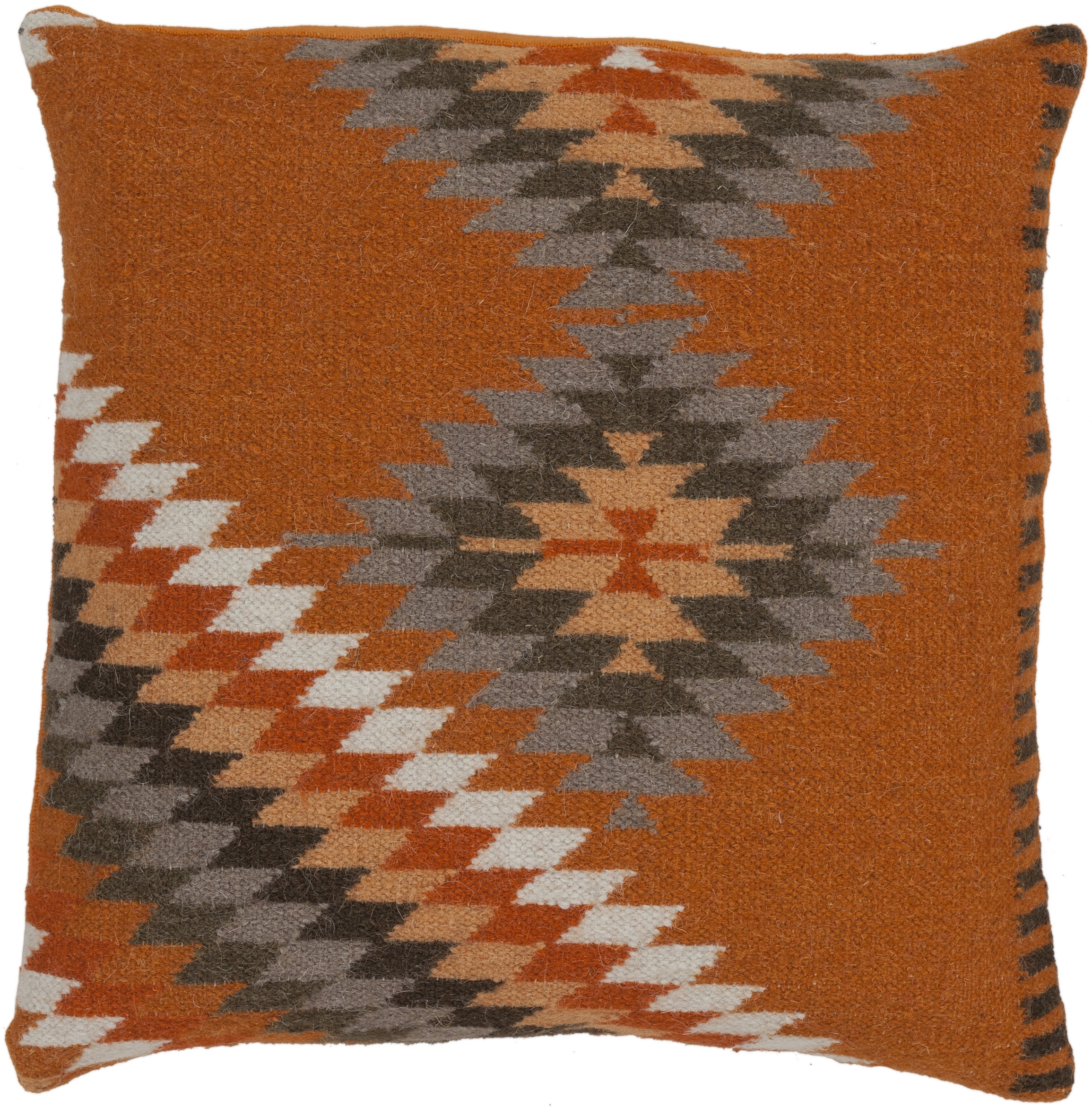 Kilim Throw Pillow, 18" x 18", with poly insert - Image 0