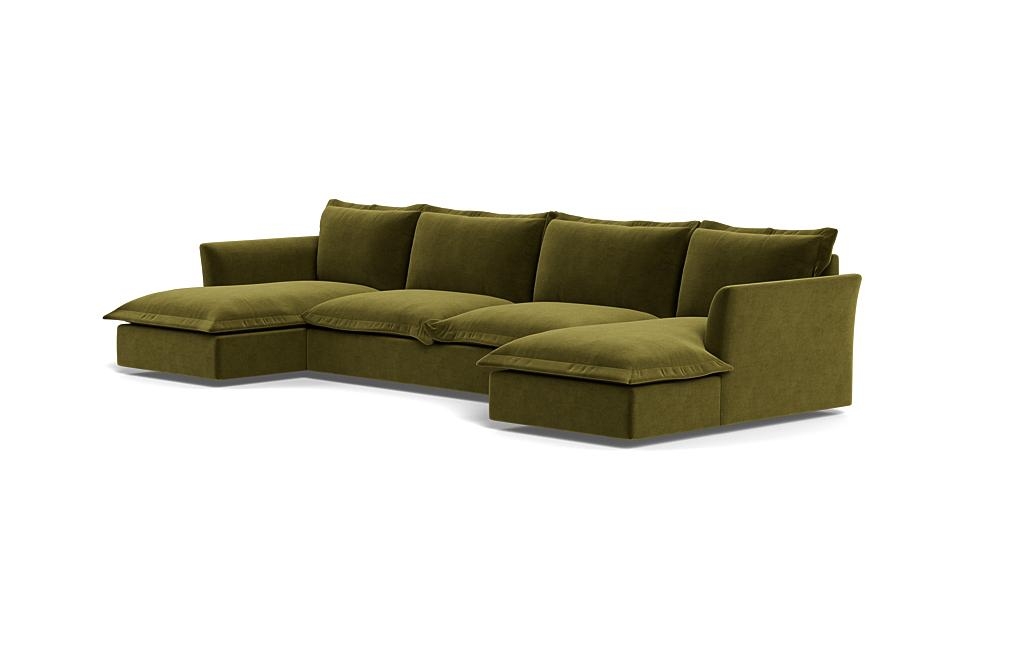 Skylar 3 Piece (4 Seat) U Chaise Sectional - Image 2