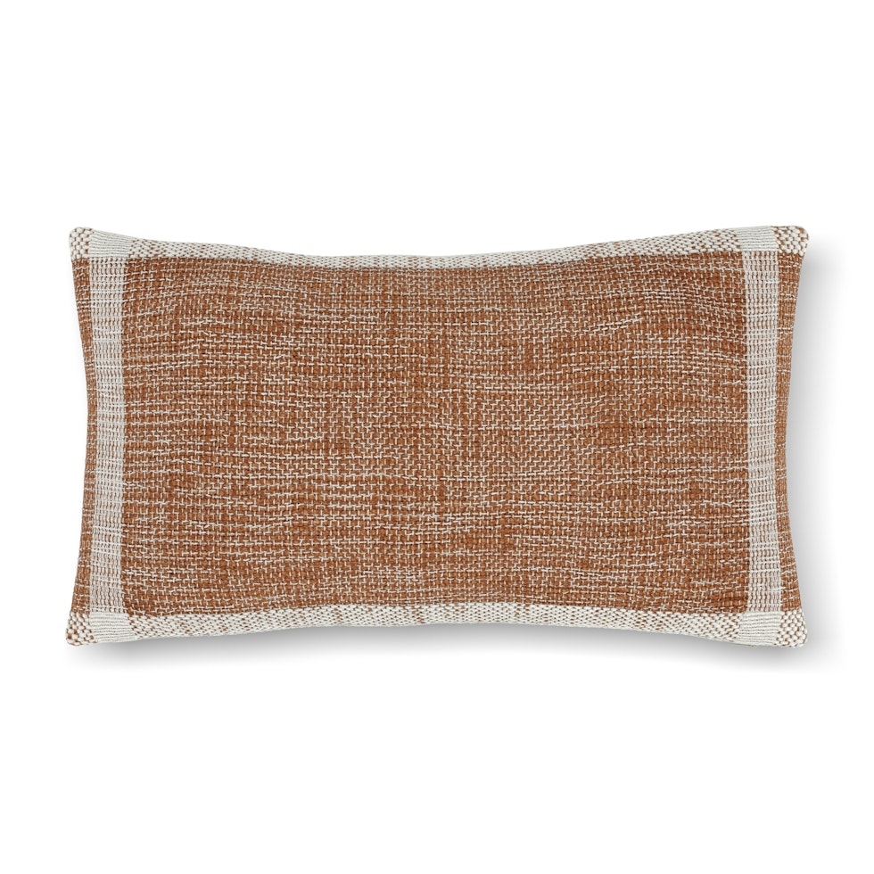 Mabel Small Pillow - Ochre Brown - Image 0