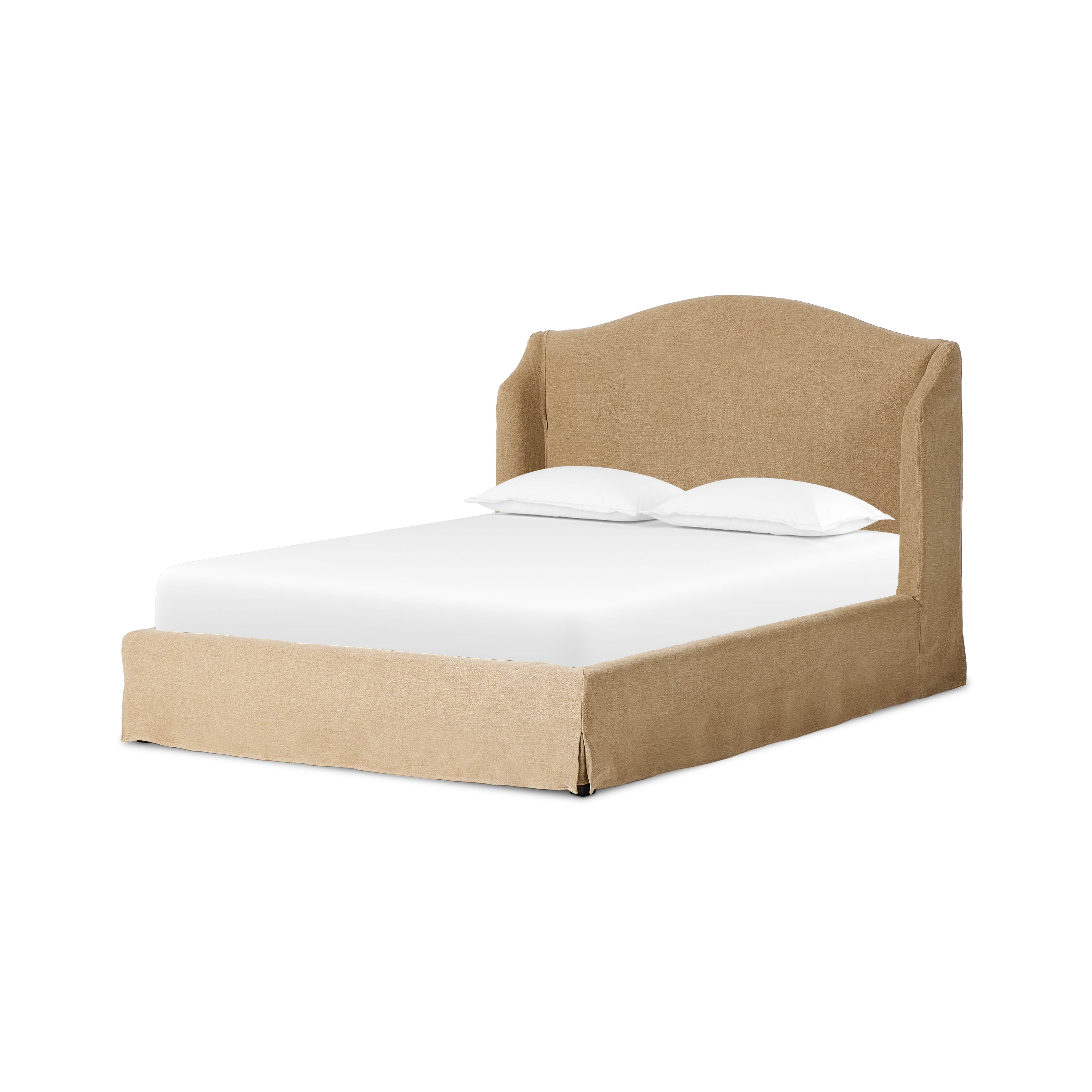 Meryl Slipcover Bed - Broadway Canvas - Image 0