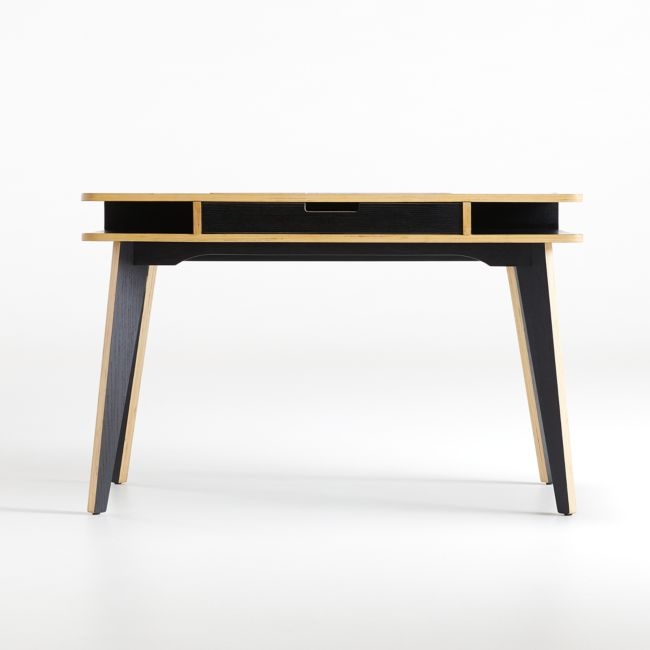 Anvers Black Desk with Power - Image 0