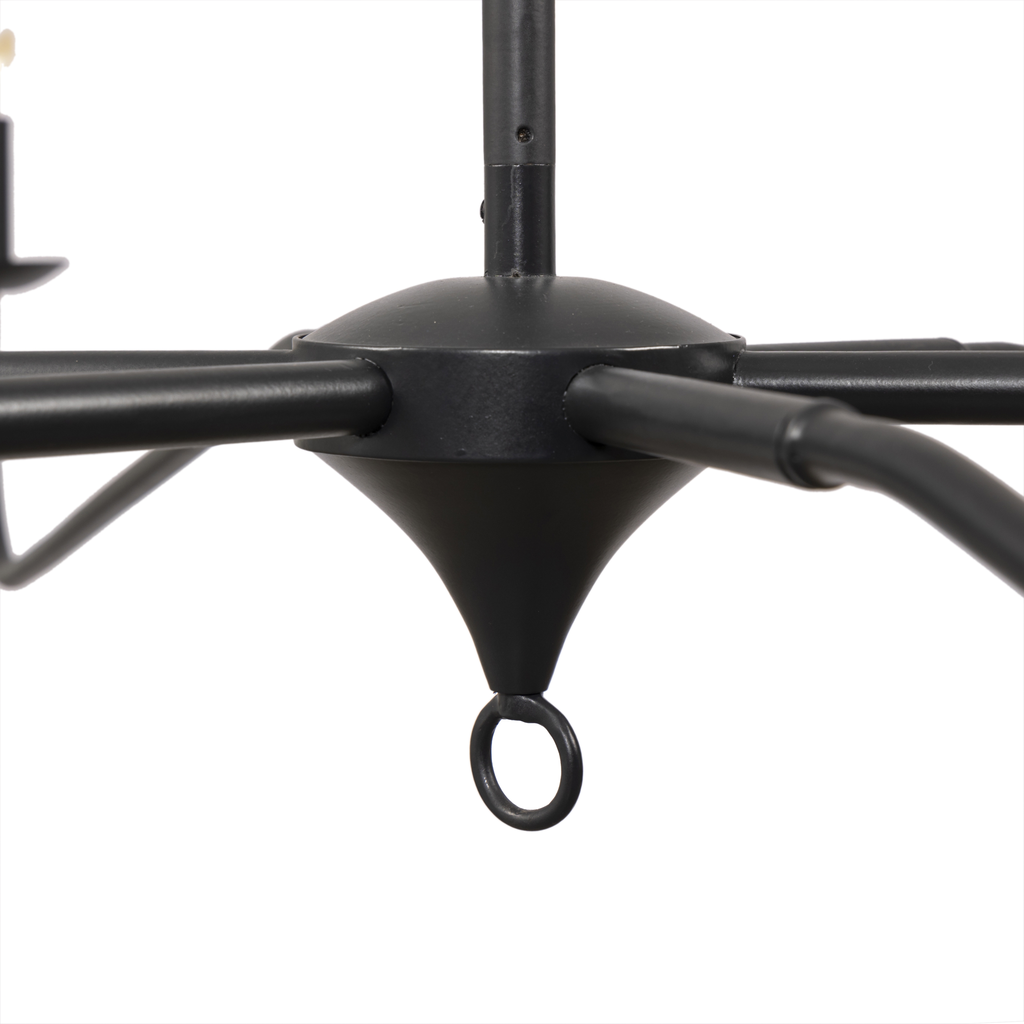 Edlyn Chandelier - Antiqued Iron - Image 4