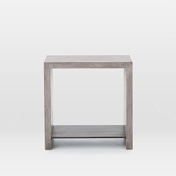 Industrial Concrete Side Table - Image 2