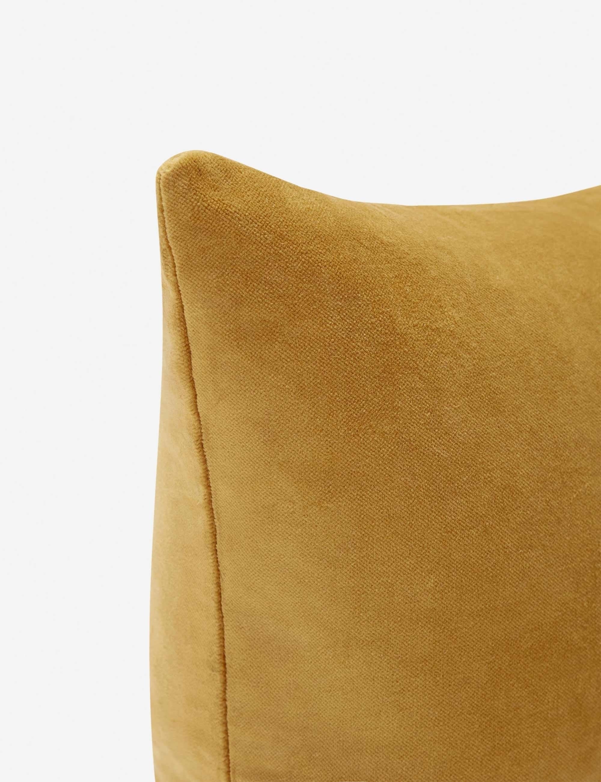 Charlotte Velvet Pillow - Mustard / 13" x 20" - Image 38