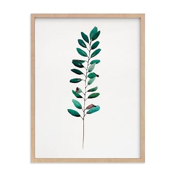 Curry Tree, Full Bleed 18"x24", Natural Wood Frame - Image 0