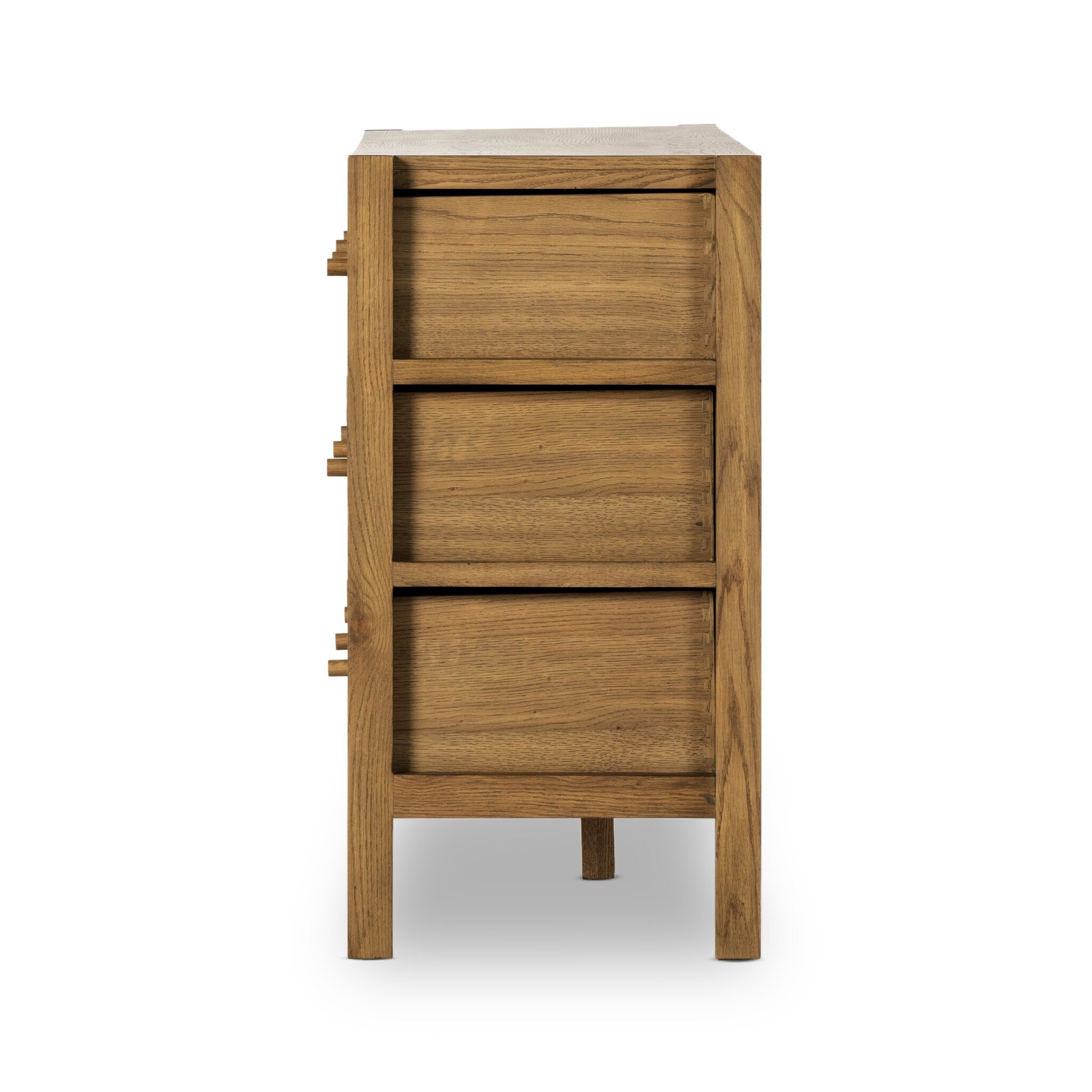 Meadow 6 Drawer Dresser - Tawny Oak - Image 6