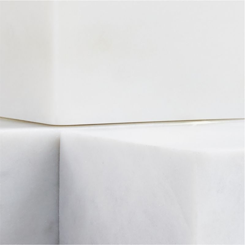 Blocks Marble Bookend - Image 3