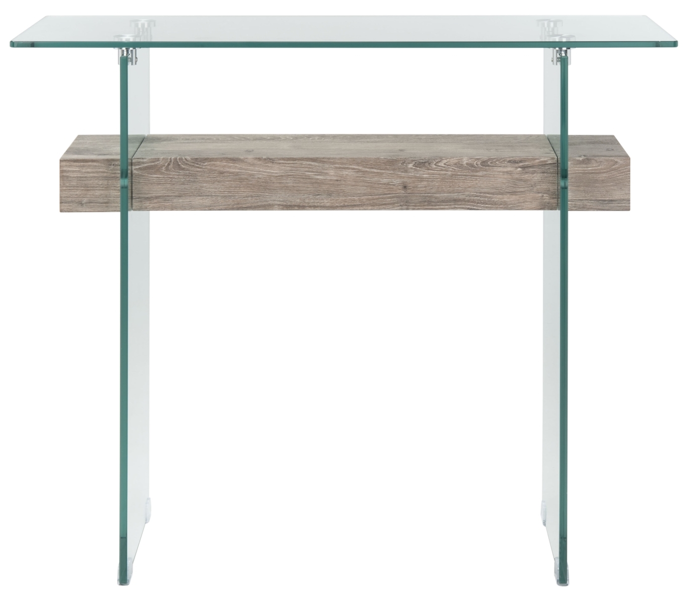 Kayley Console Table - Grey Oak - Safavieh - Image 0