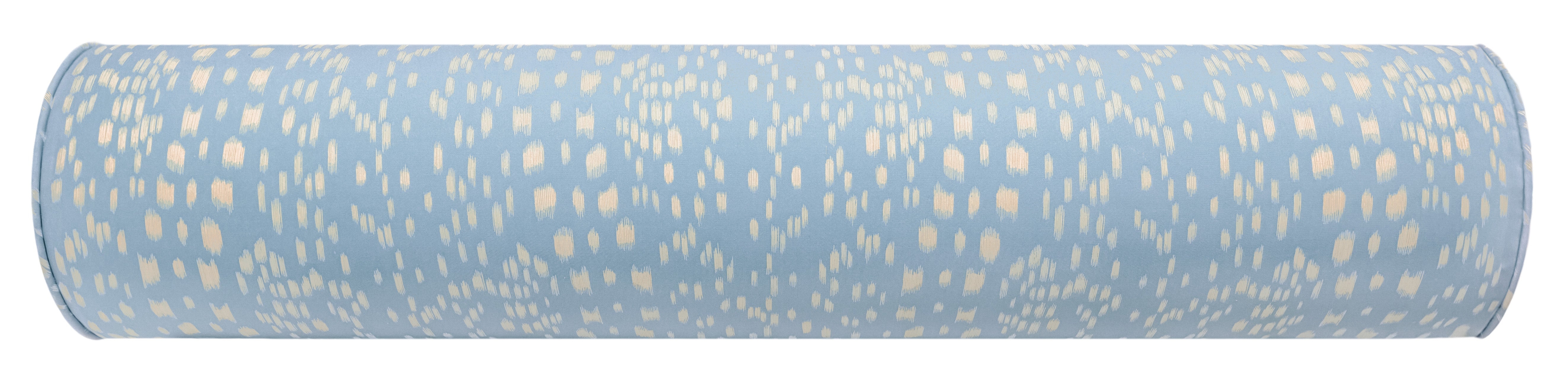 THE BOLSTER :: LES TOUCHES REVERSE // SKY | BRUNSCHWIG & FILS - TWIN // 9" x 24" - Image 2