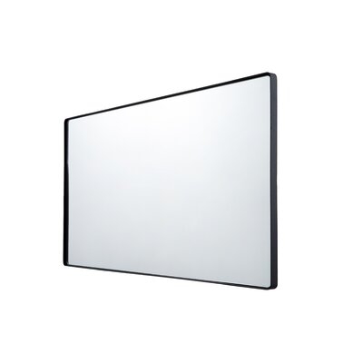 Ayrton Rounded Rectangular Modern & Contemporary Wall Mirror - Image 0