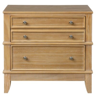 Beaucet 3-Drawer Nightstand - Image 0