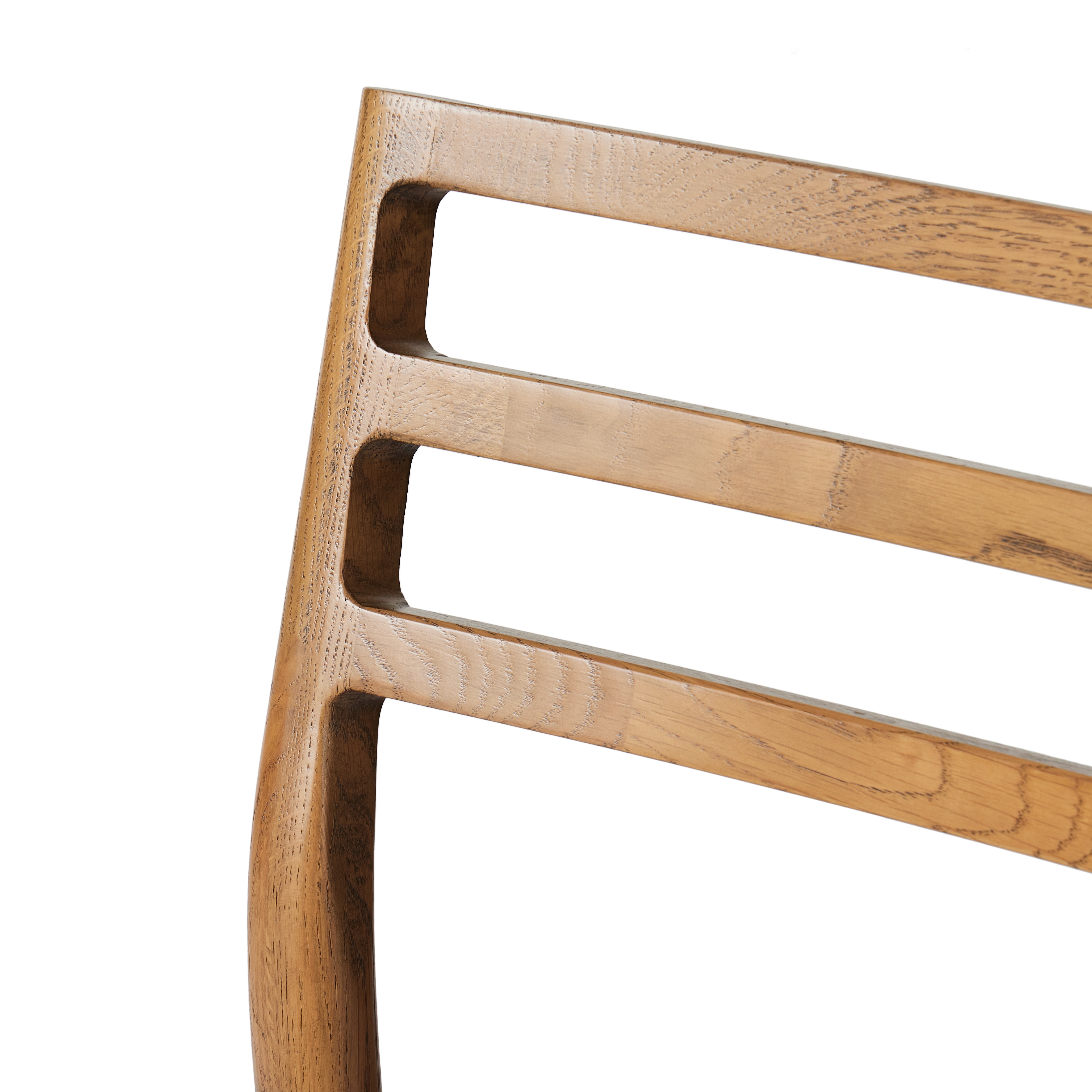 Glenmore Dining Chair-Smoked Oak - Image 6