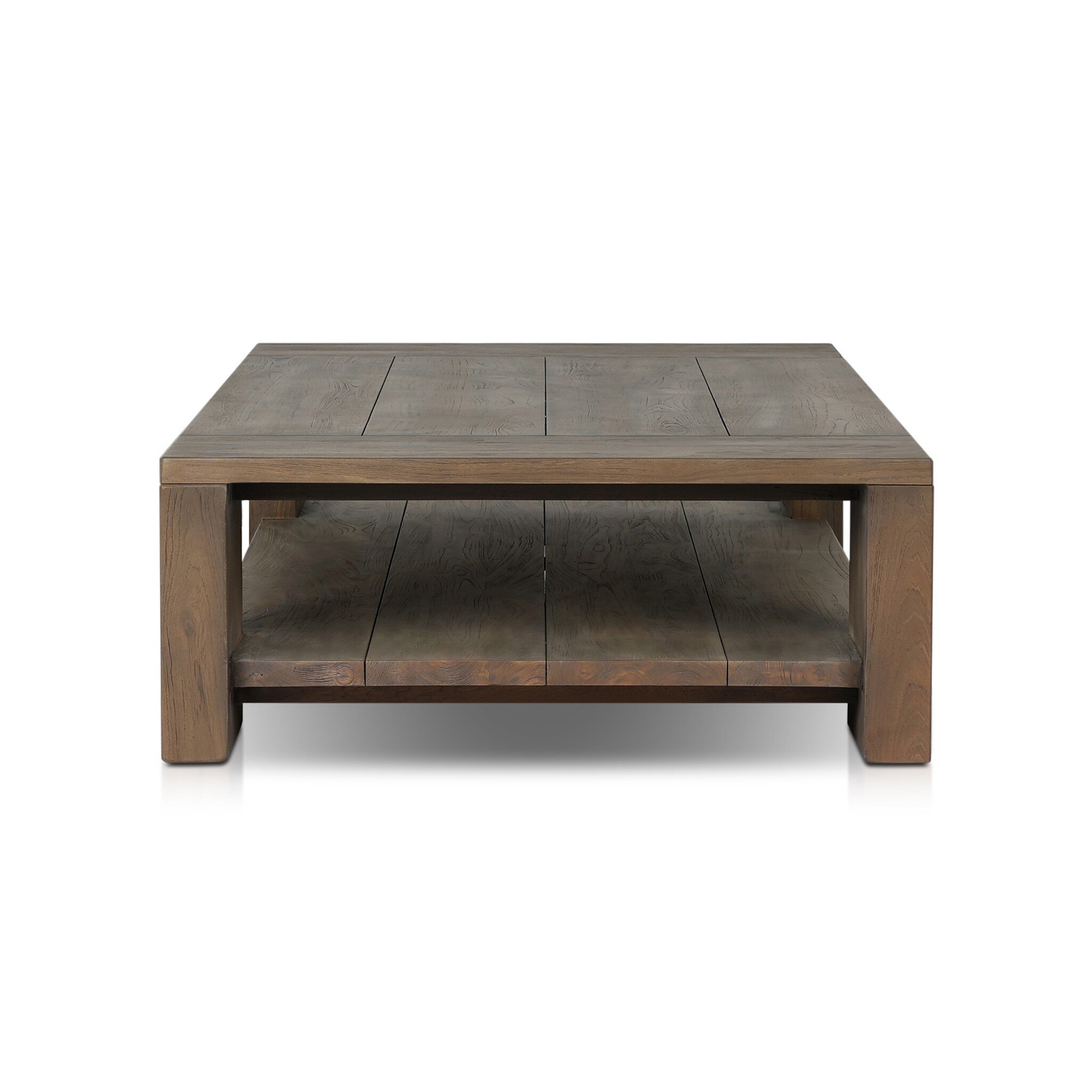 Roca Outdoor Coffee Table - Stained Heritage Brown-FSC - Image 2