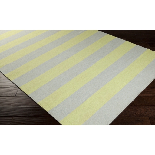 Frontier Yellow Indoor 2'6" x 8' Handmade Rug - Image 2