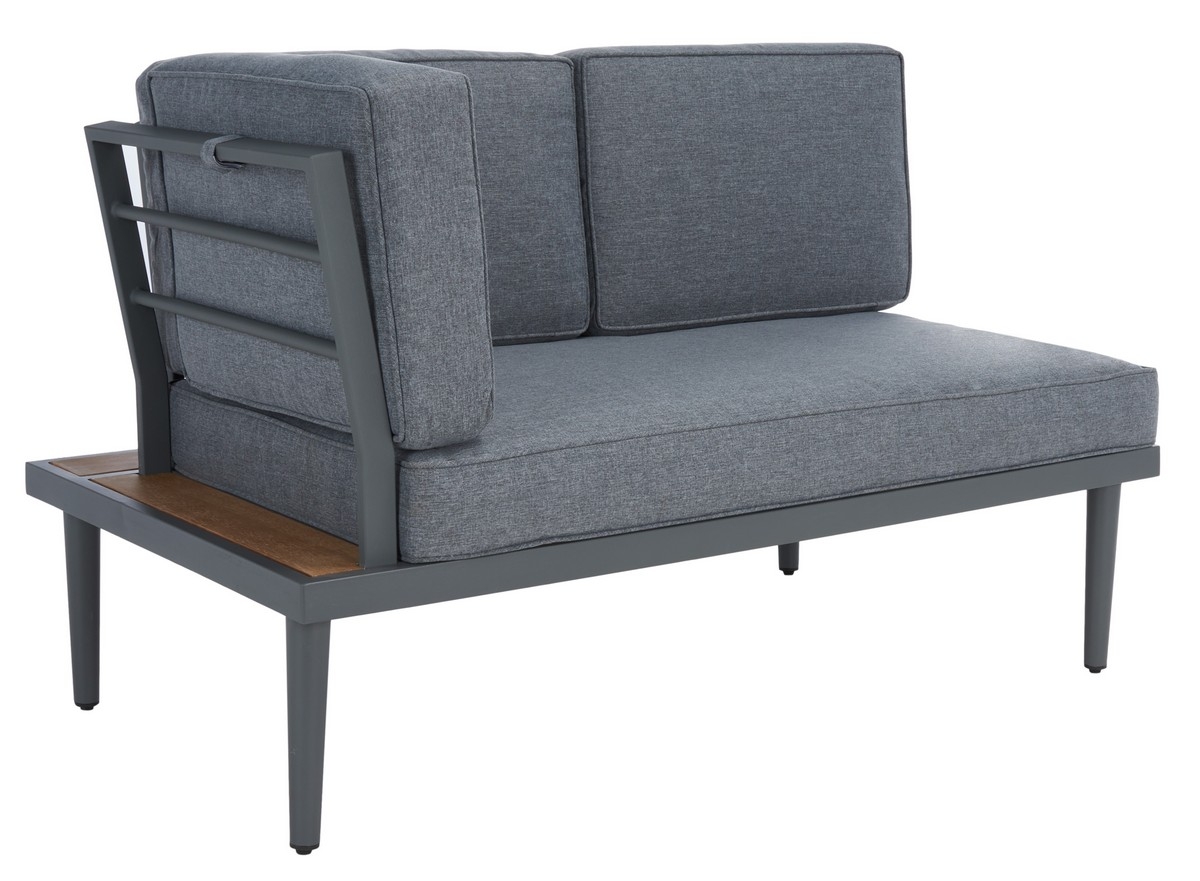 Guthrie Corner Living Set - Natural/Grey - Safavieh - Image 2