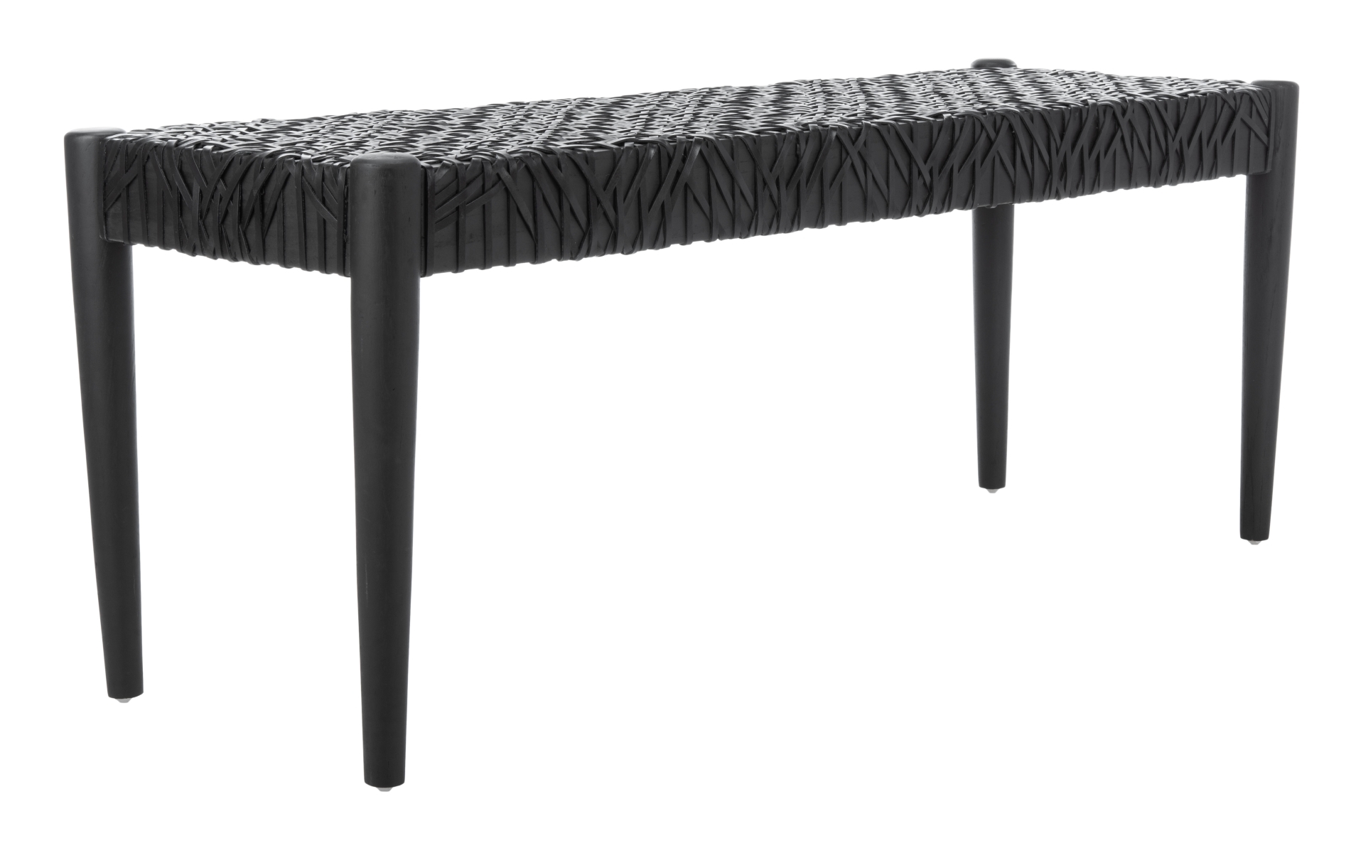 Bandelier Bench - Black - Safavieh - Image 4