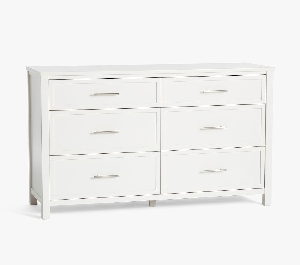 Camden Extra-Wide Dresser, Simply White, In-Home Delivery - Image 0