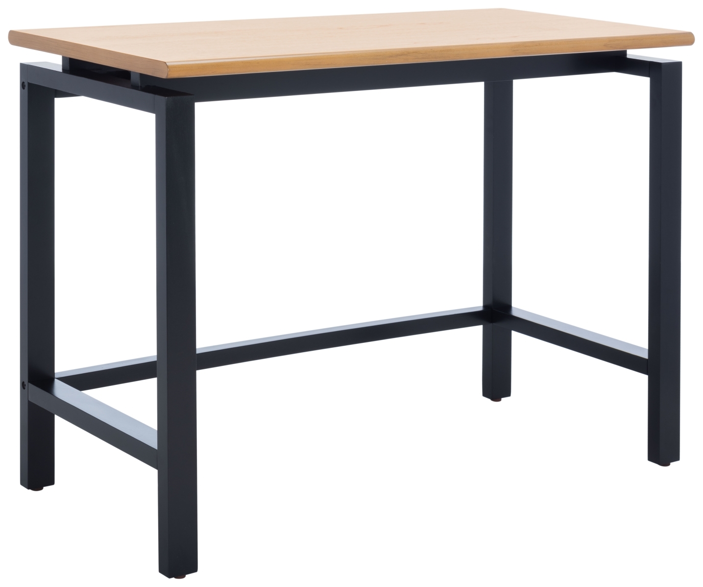 Embry Desk - Natural / Black - Safavieh - Image 6