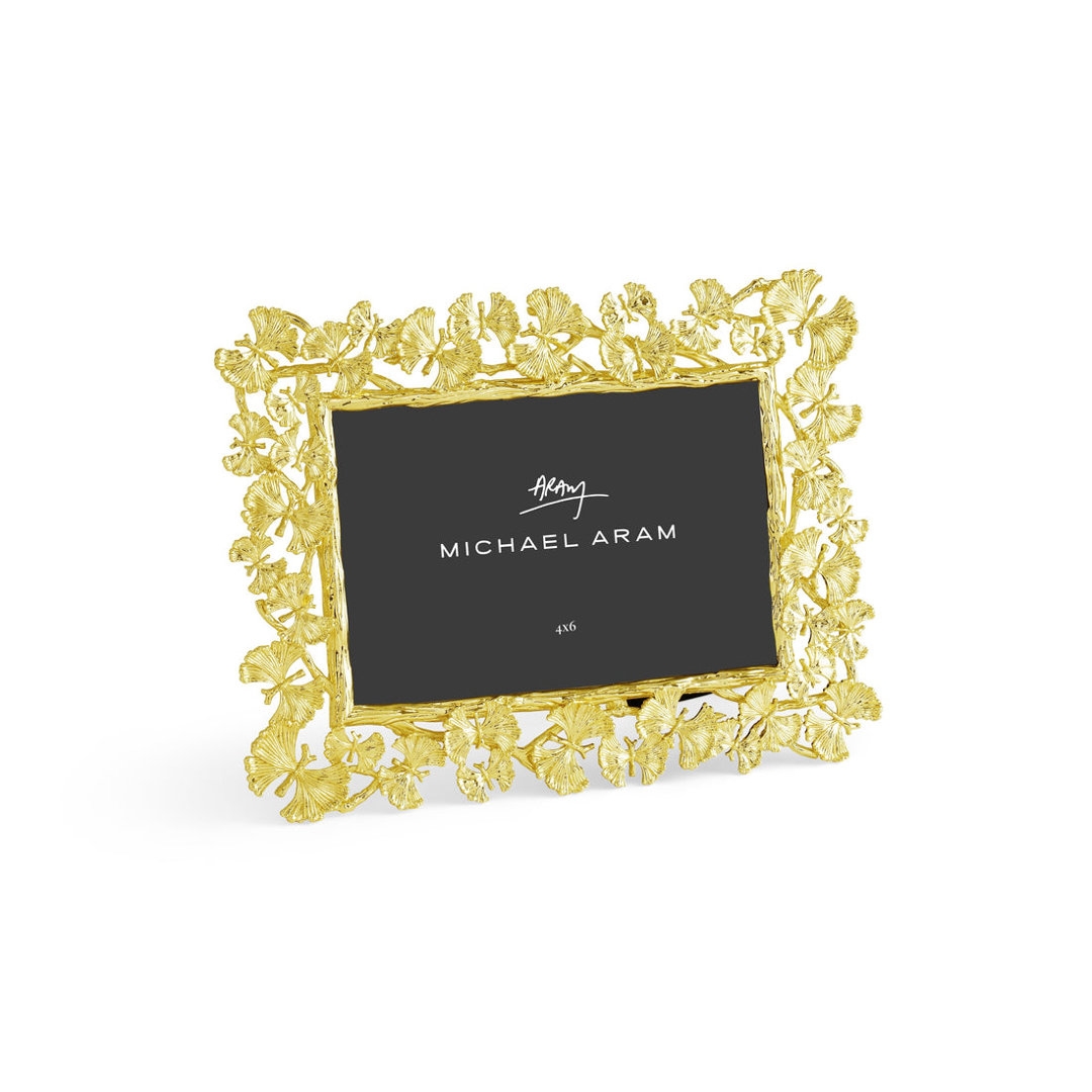 Michael Aram Butterfly Ginkgo Frame 4"" x 6"" - Image 0