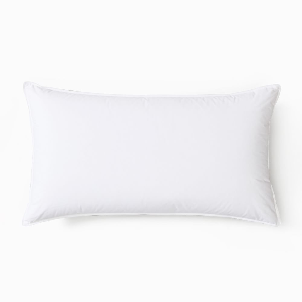 Down Alternative Pillow Insert, King Pillow, Medium - Image 0