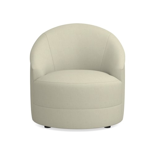 Capri Occasional Chair, Belgian Linen, Stone - Image 0