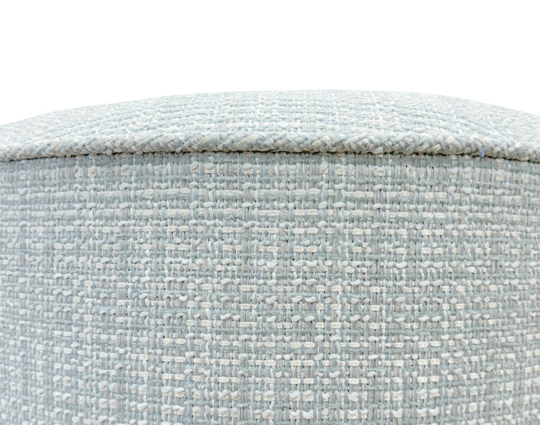 THE TIGHT ROUND OTTOMAN :: HEPBURN TWEED - BY THE YARD / Ballet - Image 2