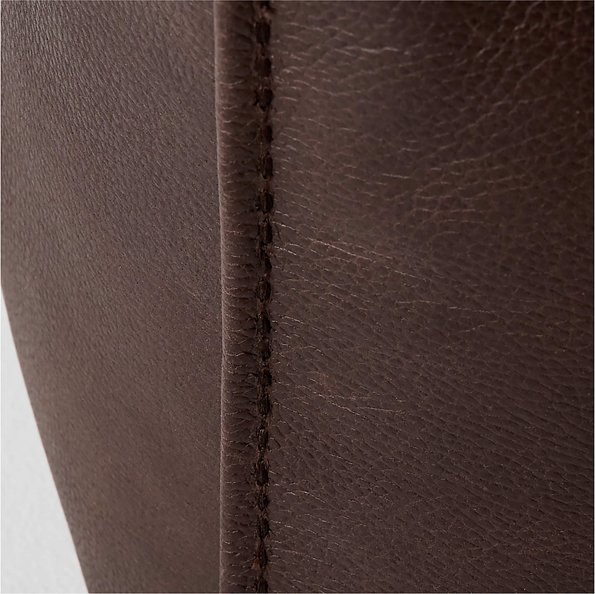 Surge Leather Pouf - Image 3