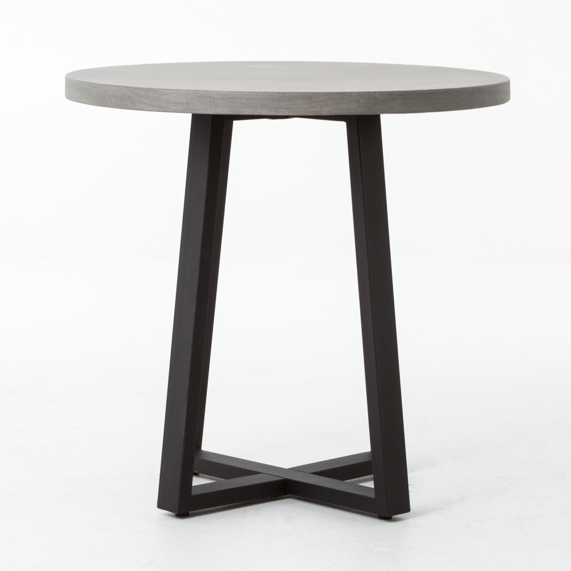 Cyrus Round Dining Table-32"-Grey - Image 3