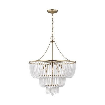 Reeves 6 - Light Statement Tiered Chandelier - Image 0