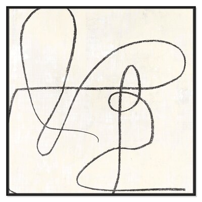 Samantha Floater Frame Drawing Print on Canvas - Image 0