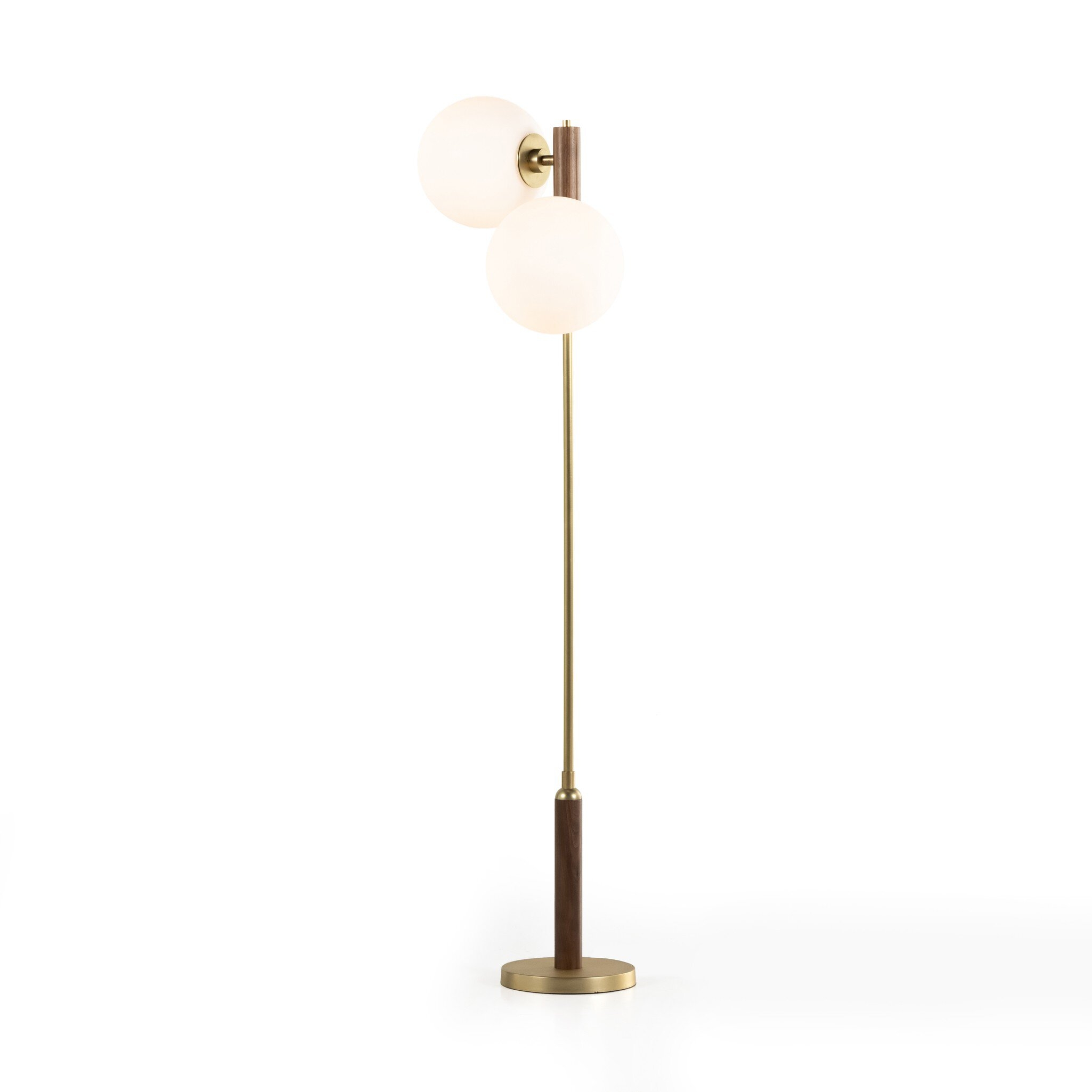 Colome Floor Lamp - Aged Brass - Image 1